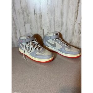 Mens Nike Air‎ Force 1 White Vast Grey  Sz 15